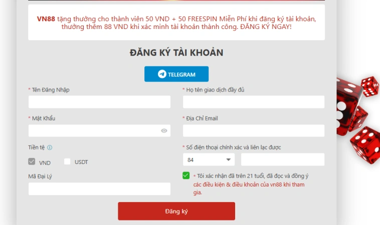 Hướng Dẫn Đăng Ký VN88 Thành Công Trong 3 Bước 2 Hướng Dẫn Đăng Ký VN88 Nhanh Chóng Và An Toàn